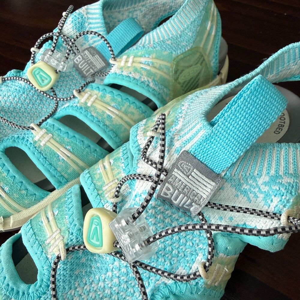 Size 6 - Keen Evofit One Knight Hiking Sandals Women’s Paloma Lake Blue - Picture 12 of 13